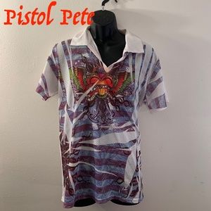 Pistol Pete Mesh Polo XL RARE style no longer made